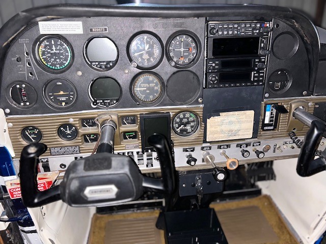 1968 Cessna 177 Cardinal "Maverick" cockpit